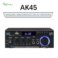 Amplificateur de puissance audio HIFI AK45 2 canaux 40W+40W pour la maison et la voiture