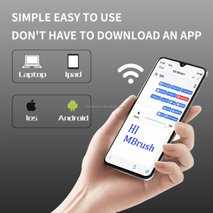 Imprimante couleur alimentaire sans fil Wifi Mini MBrush Imprimantes à jet d'<span class=keywords><strong>encre</strong></span> portables avec <span class=keywords><strong>cartouche</strong></span> d'<span class=keywords><strong>encre</strong></span> comestible - Product Image 3