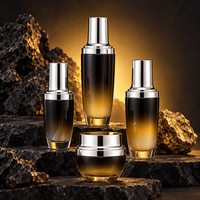 Ensemble d'emballages cosmétiques en verre personnalisés 20ml 30ml 50ml 100ml 120ml Flacons pompe pour sérum et lotion 20g 30g 50g Pots à crème