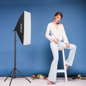 Andoer Studio Photography Light kit Softbox Juego de iluminación para estudio Retrato Producto Foto Video - Product Image 2