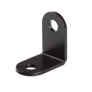 Support d'angle mural en acier, bois et aluminium avec design triangulaire pour support de coin de lit - Product Image 6