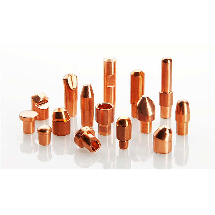 Сварочный медный электрод серии XW, сварочный наконечник, используемый в точечной сварке