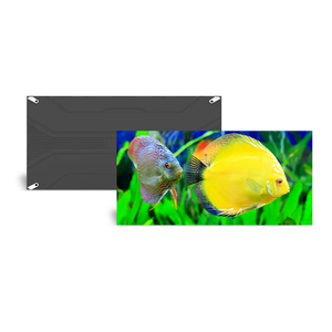 Pantalla LED de paso pequeño P1.56 de definición ultraalta, fácil de instalar, LED comercial de servicio frontal 4K 8K para animación Wayfinding - Product Image 2