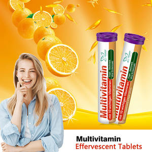 Beli tablet Effervescent Multivitamin kualitas tinggi massal dengan rasa buah alami meningkatkan fungsi energi peningkat sistem imun - Product Image 6