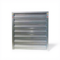 Elektrischer Wandmontierter Axialventilator Industrieller Abluftventilator 100% Kupferdrahtmotor 1400 U/min Edelstahl-Lüfterblatt Kugellager 1250mm