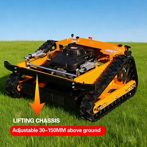 Tondeuse à <span class=keywords><strong>gazon</strong></span> télécommandée, désherbeuse sur chenilles, coupe-herbe à essence entièrement automatique - Product Image 3
