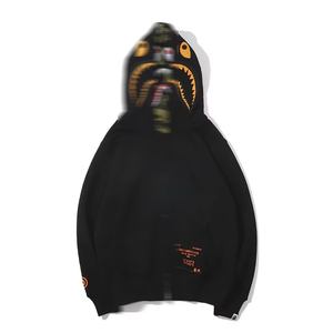 Áo hoodie nam có khóa kéo, thương hiệu thời trang cá mập đôi, hàng mới, bán buôn - Product Image 5