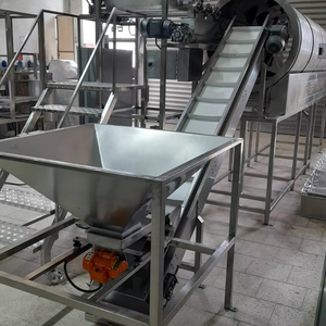 Máquina de Tambor de Aderezo/Salsas y Túnel de Enfriamiento de Acero Inoxidable SUISER MAKINE 250-350 kg/h para Aplicaciones en Molinos de Harina y Bodegas - Product Image 1