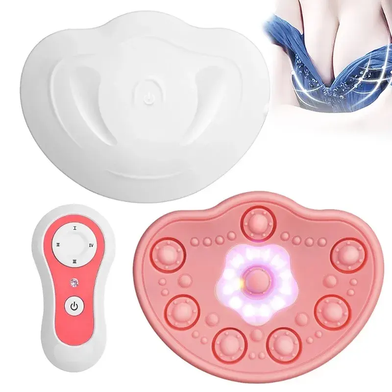 Home Use Beauty Breast Care new Electronic Heated Soft Medical Silicone Breast Enhancer Massage