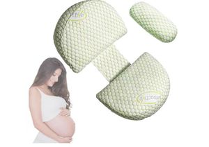 Almohada Ergonómica para Mujeres Embarazadas, Ajustable, con Soporte Lumbar Extraíble, Almohada de Lactancia, Almohada de <span class=keywords><strong>Embarazo</strong></span> - Product Image 5