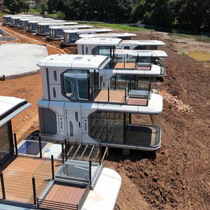 <span class=keywords><strong>Casa</strong></span> prefabbricata della capsula dell'hotel di montagna di lusso per il Resort - Product Image 2