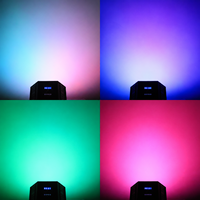 Projecteur de scène LED rétro avec 3x30W LED et 36 pixels RGB 5050 à effet, contrôle DMX512 RDM pour DJ, club et événements