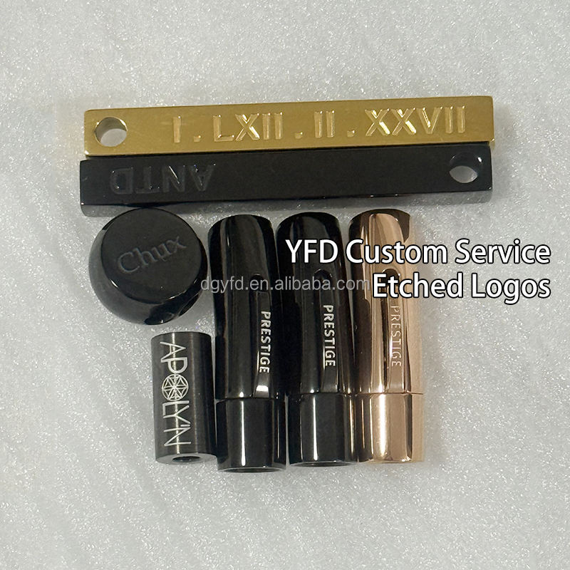 Avec gravure à l'acide