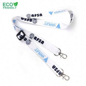 No Minimum Order Custom Printed Sublimation Neck <b>Lanyards</b> With Logo Custom Eco Friendly Keychain <b>Polyester</b> <b>Lanyard</b> - Product Image 4