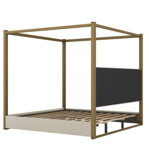 Cama Moderna King Size Ajustable y Convertible con Tapicería de Terciopelo, Plataforma con <span class=keywords><strong>Cabecera</strong></span> de Madera para Dormitorio, Muebles para el Hogar - Product Image 1