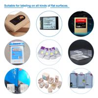 Machine d'étiquetage automatique double face Holy pour bouteilles carrées et bidons de lessive