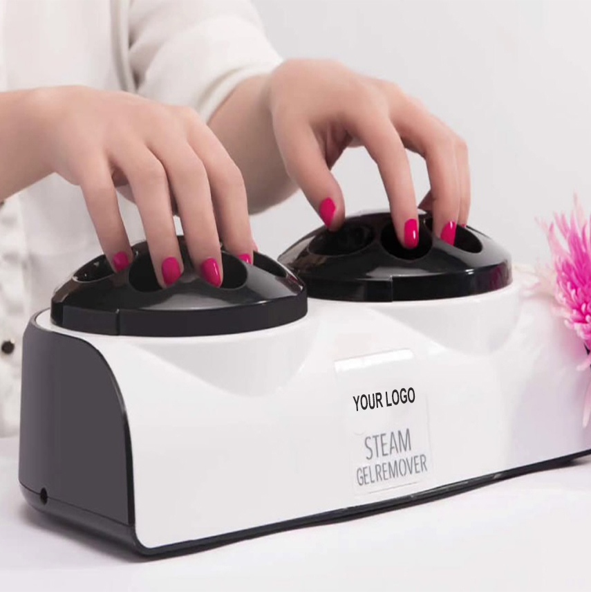 Double Steam Off Nail Gel Polish Remover Professional Gel Nail Removal Machine