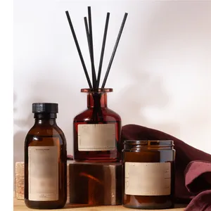 Aromaterapi Rumah Mewah Dekorasi Rumah Aroma Minyak Aroma Reed Diffuser