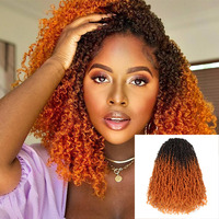 FreeTress Sensationnel perruque toyotrees court 8 pouces 10 12 14 pouces yanki bouclés mini chrochet cheveux yanky twist crochet cheveux