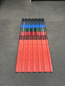 <span class=keywords><strong>Tegole</strong></span> in Resina Sintetica ASA Ceramica Argilla <span class=keywords><strong>PVC</strong></span> Vetro Resistenti agli Urti per Costruzione di Tetti - Product Image 2