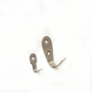 Gancho de pared de acero inoxidable para ropa, 49 mm de largo, 1,2 mm de grosor, para cocina, baño, perchero - Product Image 4