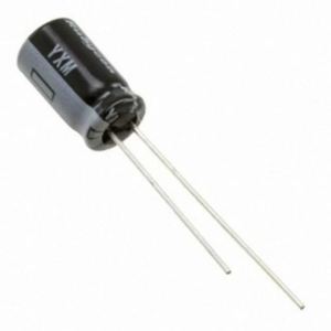 50YXM22MEFR5X11 Aluminum Electrolytic Capacitor 22uF 20% 50V - Product Image 1