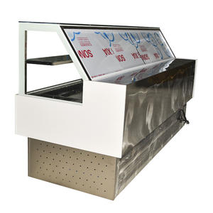 Vitrine réfrigérée pour <span class=keywords><strong>boucherie</strong></span>, charcuterie, viande fraîche, présentoir à viande - Product Image 6