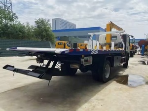Camiones de Remolque de <span class=keywords><strong>Plataforma</strong></span> Plana Howo/Isuzu 4x2 con Grúa Articulada de 3.2t, Camión con Grúa Montada en Venta - Product Image 5
