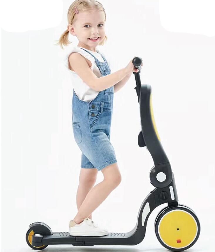 Детский скутер скользкий ходунок многофункциональные детские трехколесные велосипеды