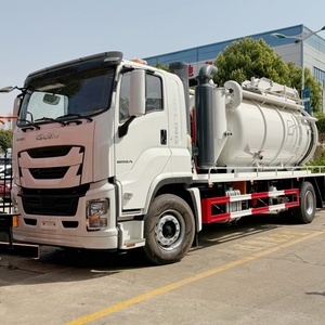 Camion de <span class=keywords><strong>vidange</strong></span> des eaux usées ISUZuu 4x2 de 15 000 litres avec pompe MORO italienne pour les Philippines - Product Image 2