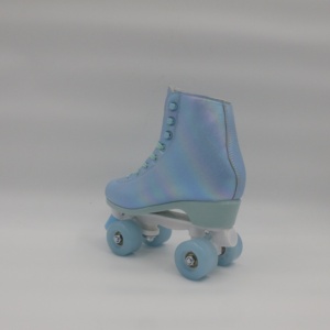 Yijiu รองเท้าสเก็ตโรลเลอร์สำหรับเด็ก, รองเท้าสเก็ต4ล้อพื้นนอกทำจากพีวีซีพื้น ABEC-7 - Product Image 4