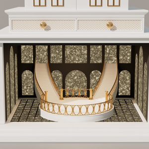 Large Wooden Vintage Rectangle Luxury <strong>Jewelry</strong> Storage Organizer <strong>Box</strong> Boite a Bijoux Tancy TS-715 Engraved Printing Other Closure - Product Image 5