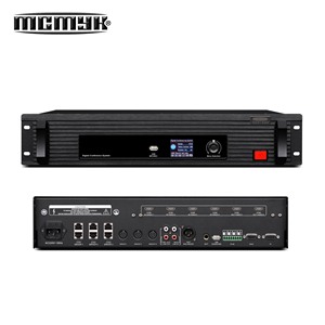 Mikrofon kondensor penutup aluminium dengan konektor XLR ringan peredam bising untuk desain Desktop berkabel sistem konferensi - Product Image 2