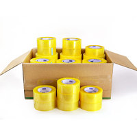 Ruban adhésif d'emballage BOPP/OPP simple face en acrylique pour scellage de cartons, 48 mm x 66 m, prix usine