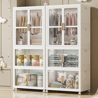 Caja Plegable Organizacion Vêtements Pliable En Plastique Armoire Organisateur Boîte De Rangement Bacs Pour Feuille