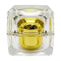 Botella Dispensadora Cosmética Cuadrada Personalizada de Fábrica para Crema de Ojos, Crema de Perlas para Viaje, Crema Hidratante de Día y Noche