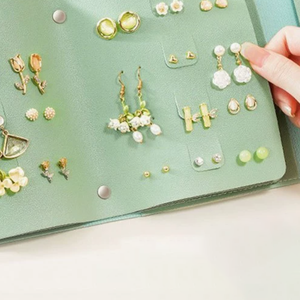 Boîte de rangement pour bijoux de haute qualité, portable, grande capacité, pour voyage, boîte de rangement pour boucles <span class=keywords><strong>d</strong></span>'oreilles, sac <span class=keywords><strong>d</strong></span>édié pour boucles <span class=keywords><strong>d</strong></span>'oreilles - Product Image 4