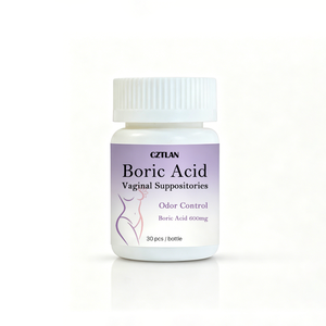 Cápsulas Vaginales de Ácido Bórico, Cuidado Íntimo, Equilibrio del pH Femenino, Control de Olores, Supositorios de Ácido Bórico, Venta al por Mayor - Product Image 1