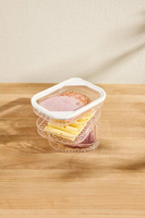 Boîte de rangement pour charcuterie empilable de qualité alimentaire supérieure, 3 couches, récipient de stockage pour charcuterie au réfrigérateur