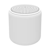 Altavoces Mini Impermeables Promocionales de Nuevo Estilo con Iluminación LED, Listos para Fiestas, Altavoces Portátiles para Exteriores, Accesorios con Logotipo Personalizado