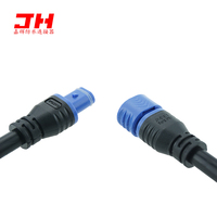 Connecteur de câble étanche à verrouillage rapide M16 pour lampe d'usine LED extérieure série 2 3 4 5 6 8P pour ligne de tunnel d'ingénierie
