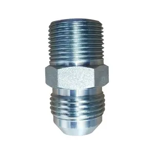Sanheng metal JIC BSPT male thread hydraulic pipe adapter fitting joint Factory Self-produced ODM OEM Stainless steel Carbon
