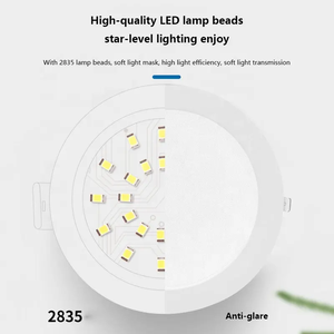 Üstün sac demir gömülü Ultra ince LED tavan ışık, 7W 9W 12W 18W ve 24W seçenekleri mevcuttur - Product Image 3