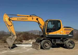 Oferta Especial: Excavadora Hidráulica de Ruedas HYUNDAI de 15 Toneladas, Usada, Modelo 2022, Motor Incluido, Fabricada en Corea, para Construcción - Product Image 5