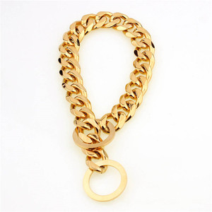 15mm Stainless Steel <strong>Dog</strong> <strong>Chain</strong> Metal Training Pet <strong>Collars</strong> Thickness Gold Silver Slip <strong>Dogs</strong> <strong>Collar</strong> <strong>for</strong> Large <strong>Dogs</strong> - Product Image 2