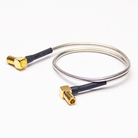 Connecteur coaxial rf pour GPS, connecteur usagé de points noirs, support SSMB mâle/jack/prise pour PNC et GPS