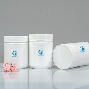 Botellas de plástico para <span class=keywords><strong>medicina</strong></span>, tapón de plástico HDPE de 600ml, de boca ancha, 83mm, embalaje para el cuello, a prueba de manipulaciones - Product Image 1