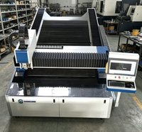 Machine de découpe laser à fibre CNC - Type portique, refroidissement par eau, pour métaux et tôles, nouveau contrôle Cypcut