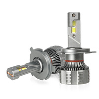 Nouveau phare avant LED H4 12V 6000K 120W 12000Lm à montage universel