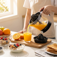 Elektrische citruspers met automatische pulpverwijdering, warmtebehoud en multifunctioneel huishoudelijk gebruik